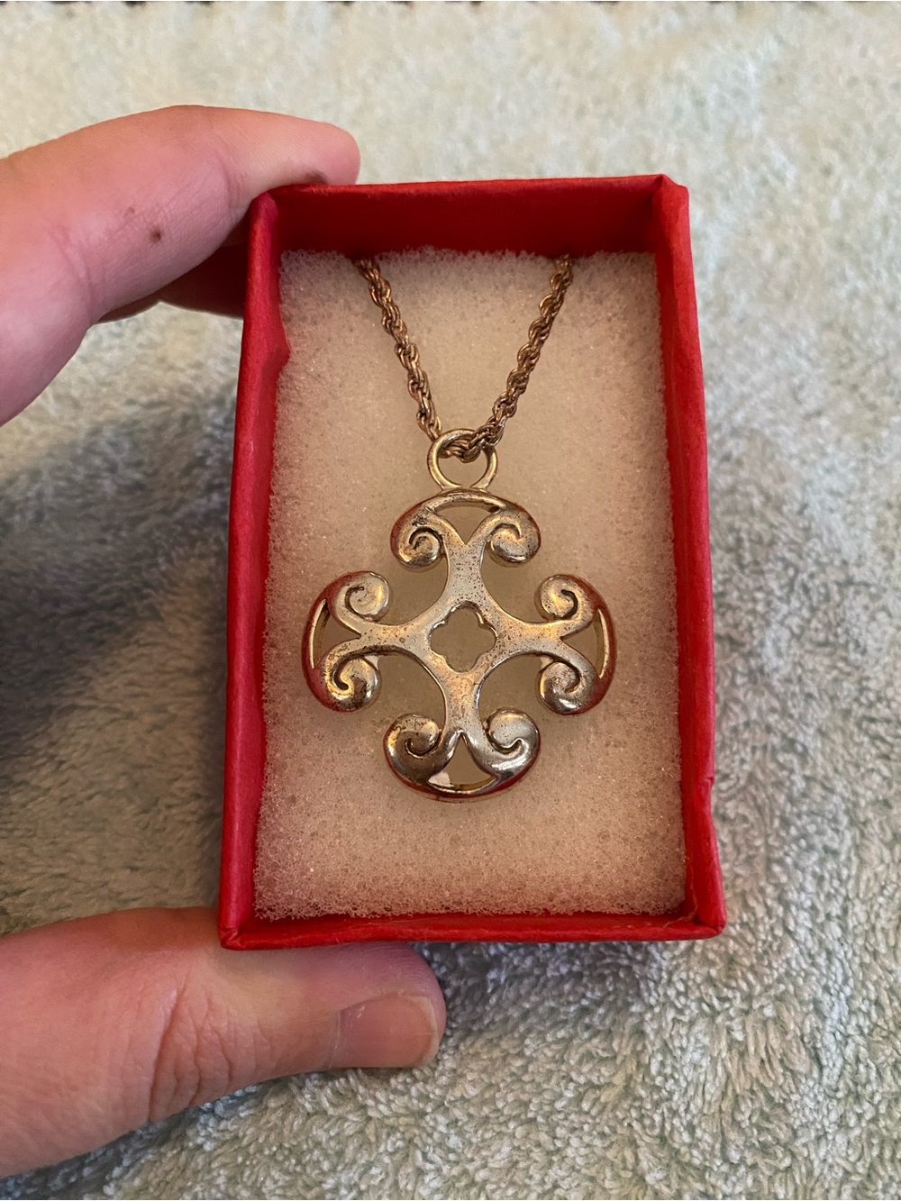 .925 Sterling Silver Pendant & .925 SS Necklace